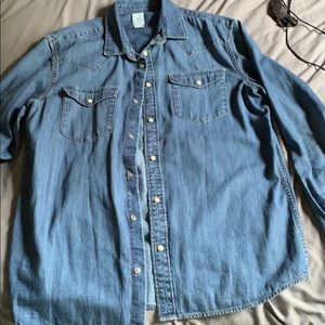 H&M Button down western shirt
